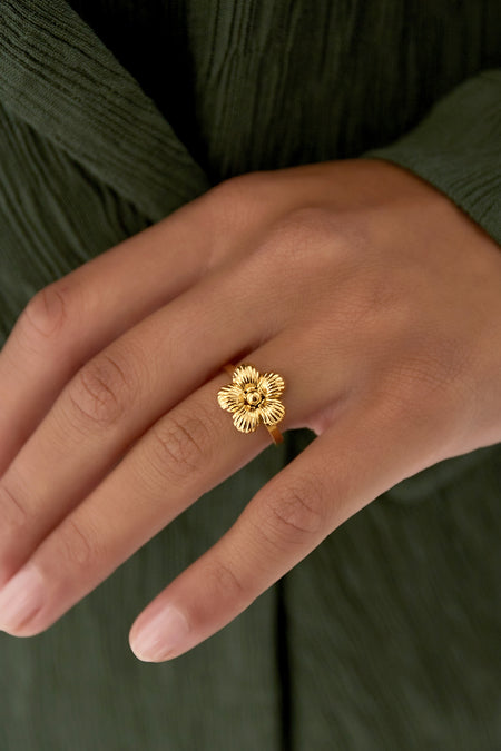 DAISY RING - GOLD