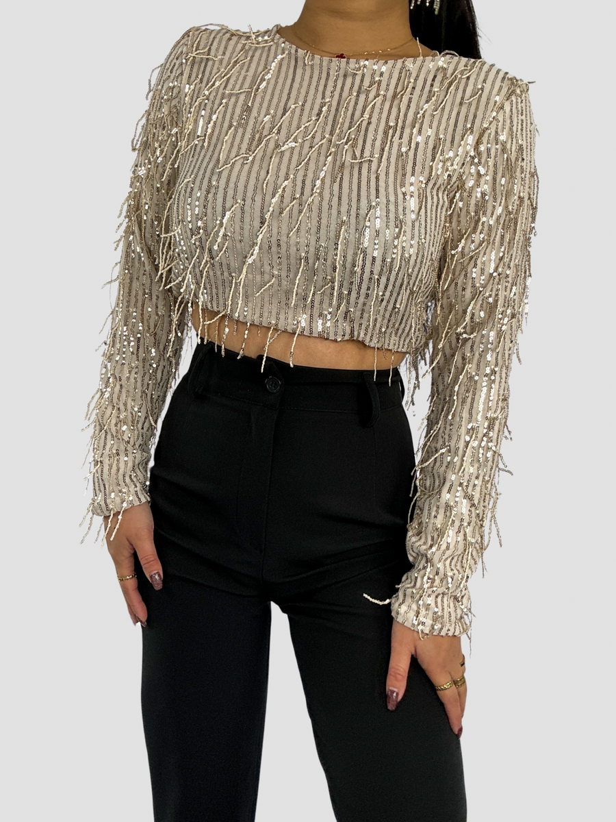 JANE TOP CHAMPAGNE CHUN