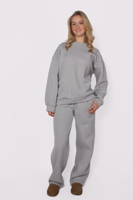 ''TALL'' TRACKSUIT - GREY MARL