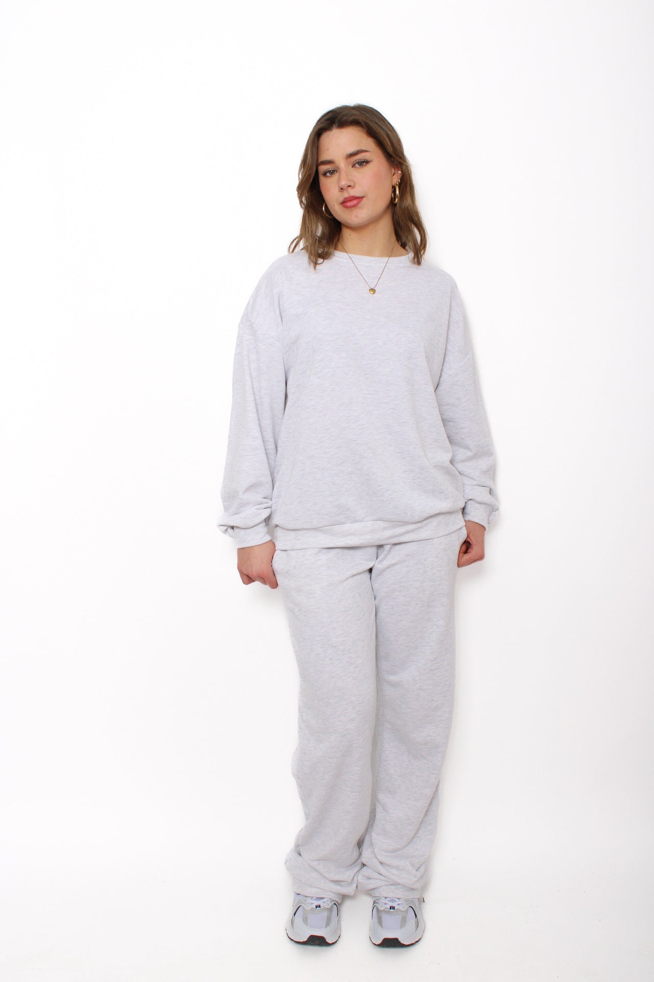 ''TALL'' COMFY BREEZE TRACKSUIT - GREY MARL