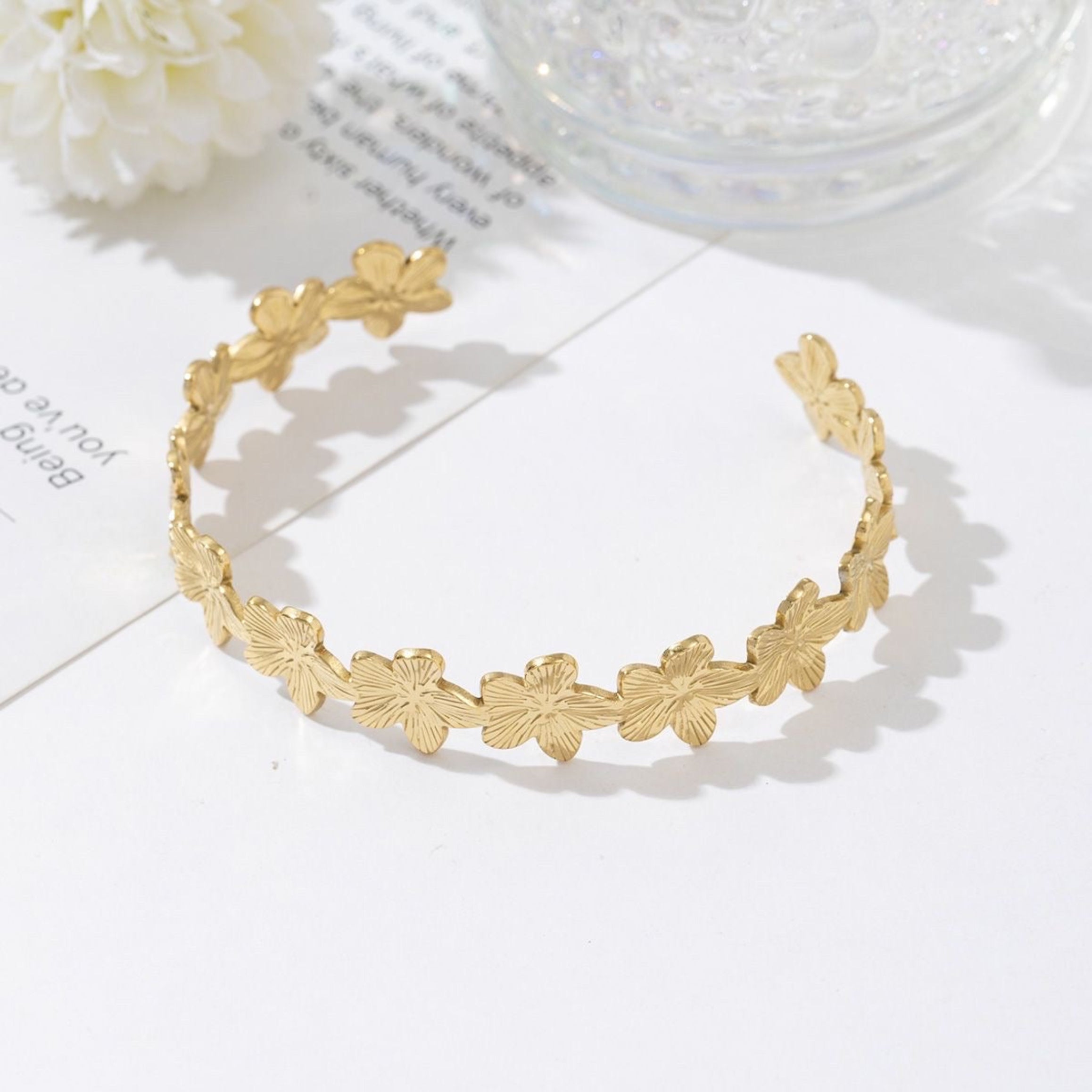 Wild Bloom Bracelet - Gold