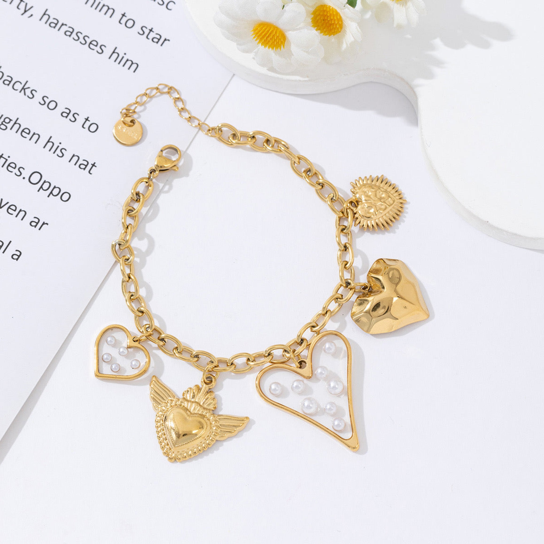 WRAPPED IN LOVE BRACELET - GOLD