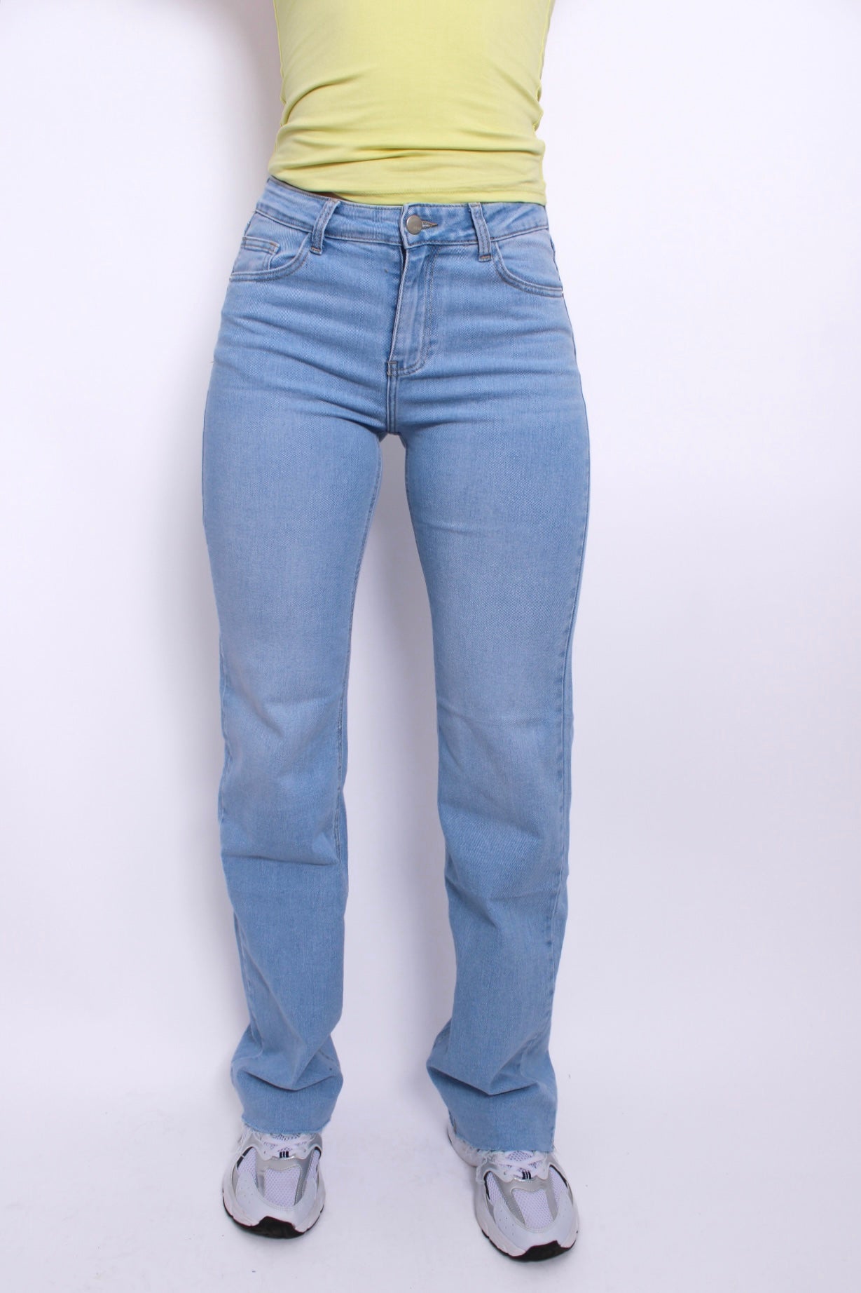 ''TALL'' MID WAIST WIDE LEG JEANS 3153 - DENIM