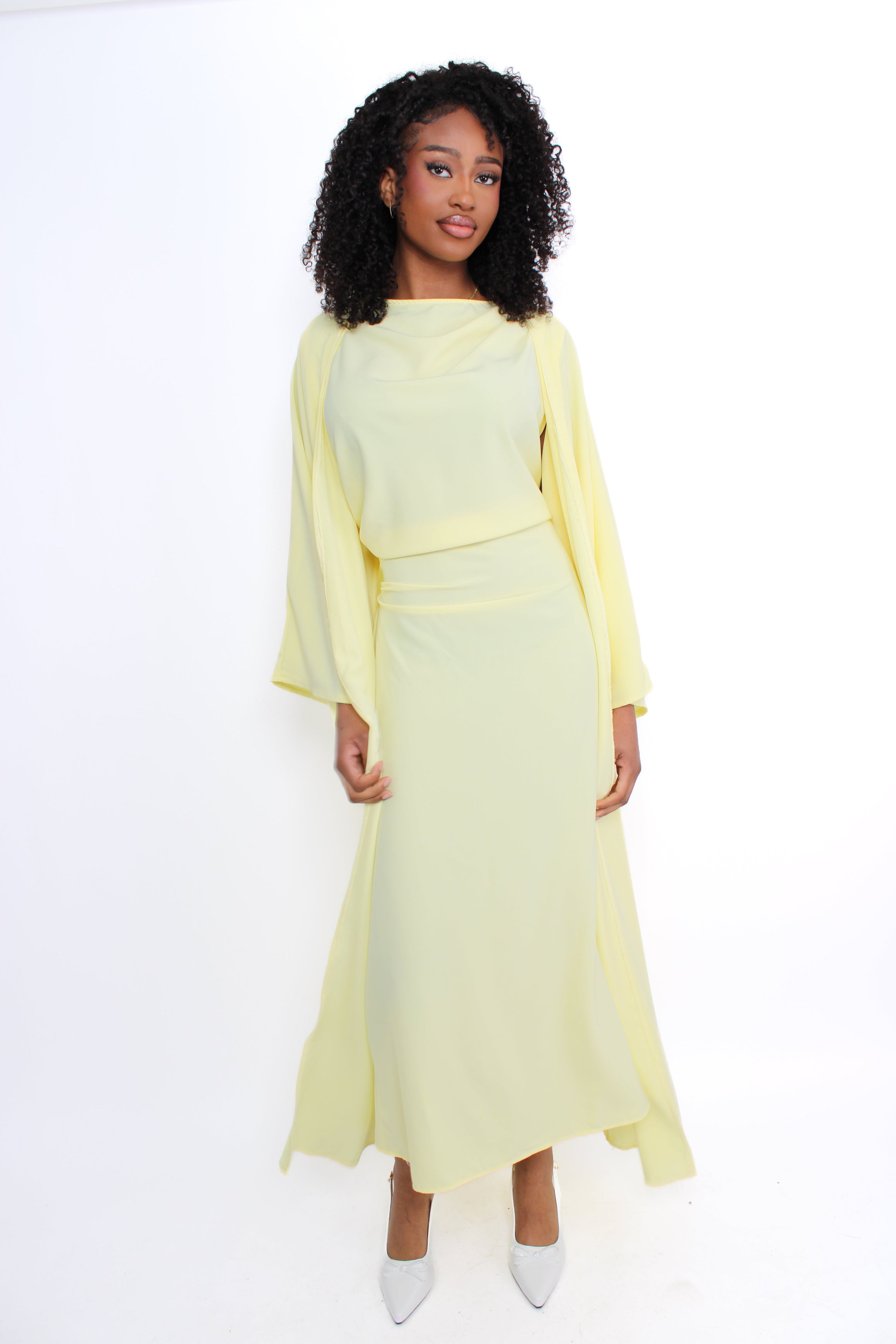 LEYLA SET - BUTTER YELLOW