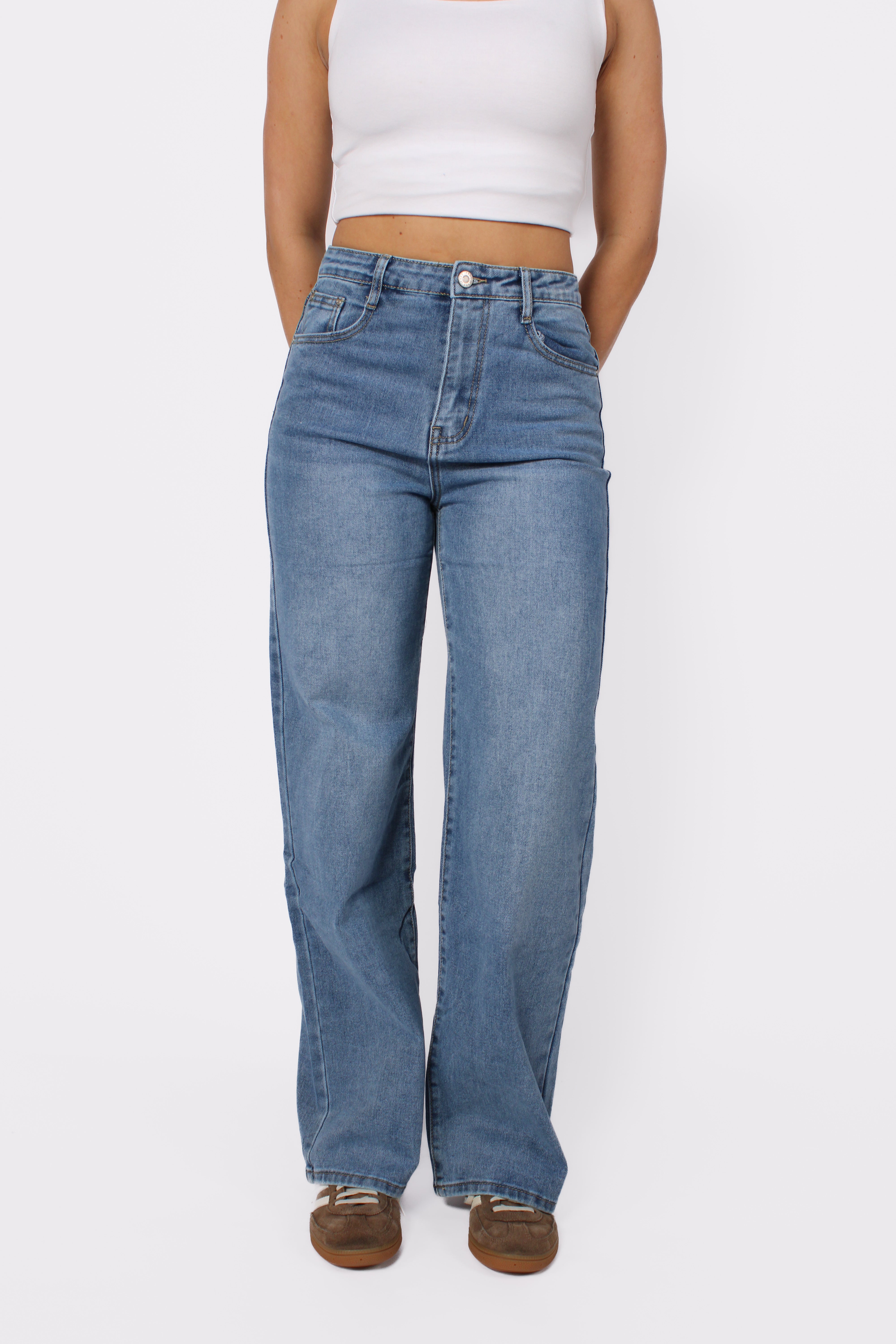 Wide Leg Jeans 5118 - Denim