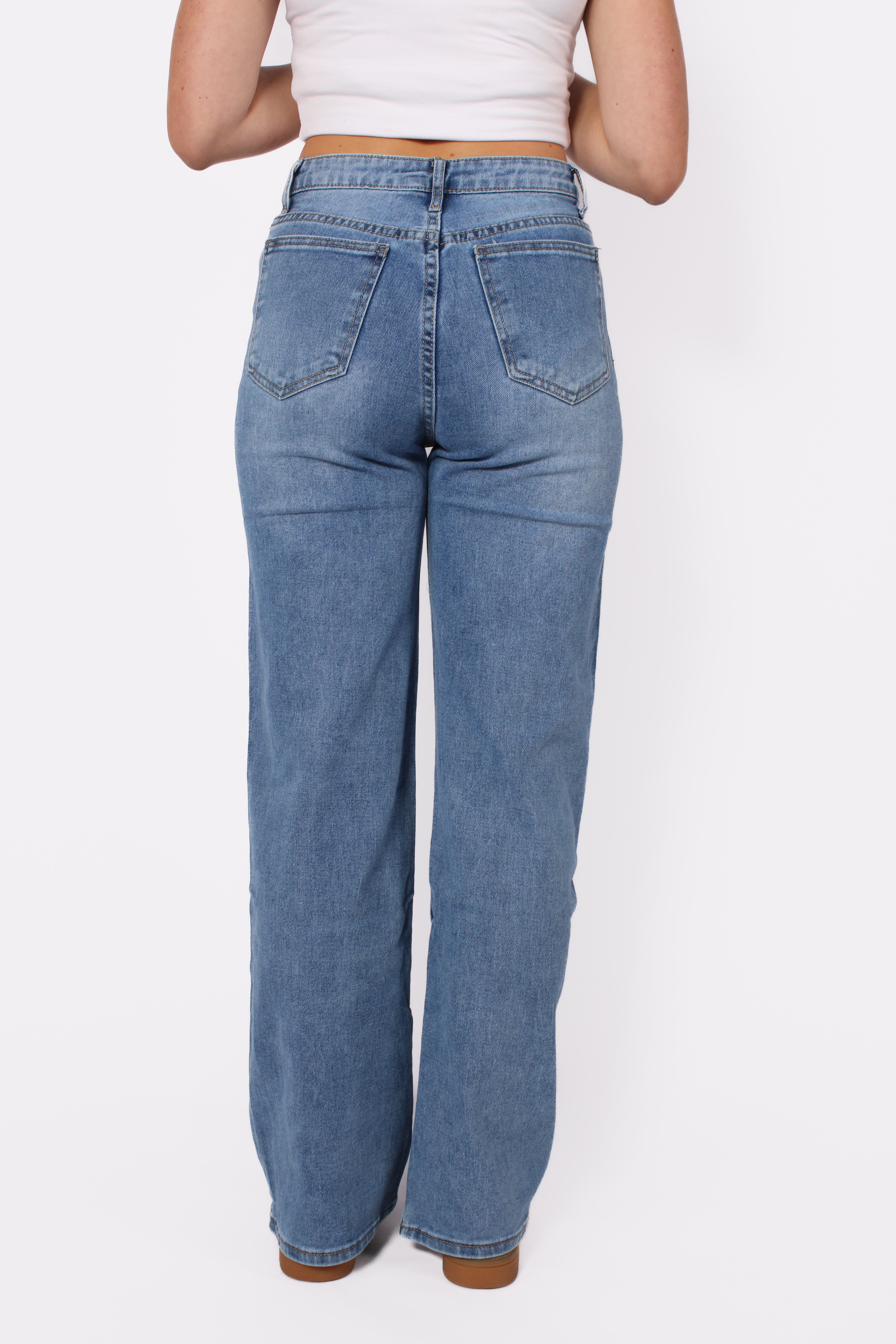 Wide Leg Jeans 5118 - Denim