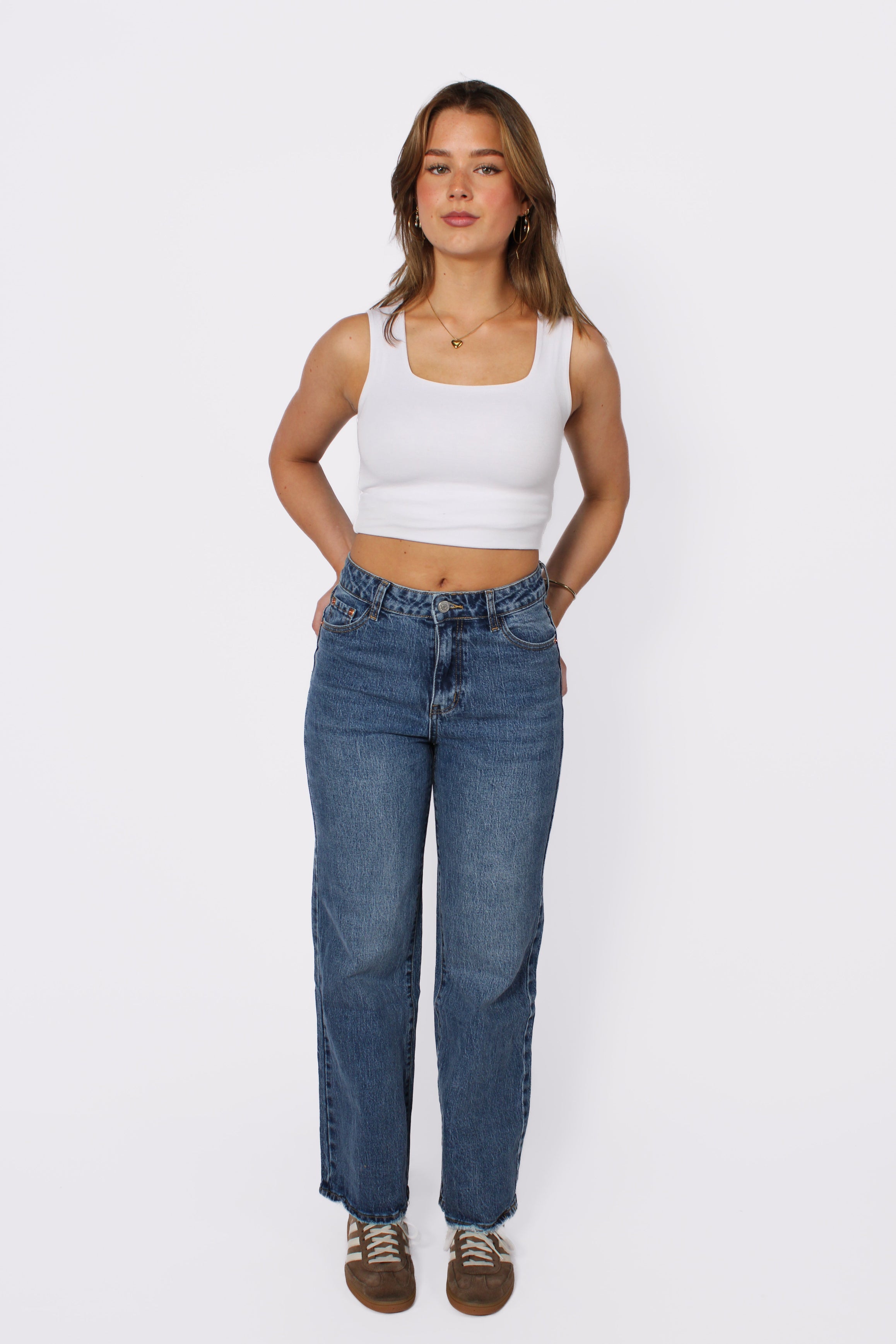 Wide Leg Jeans 2111 - Denim