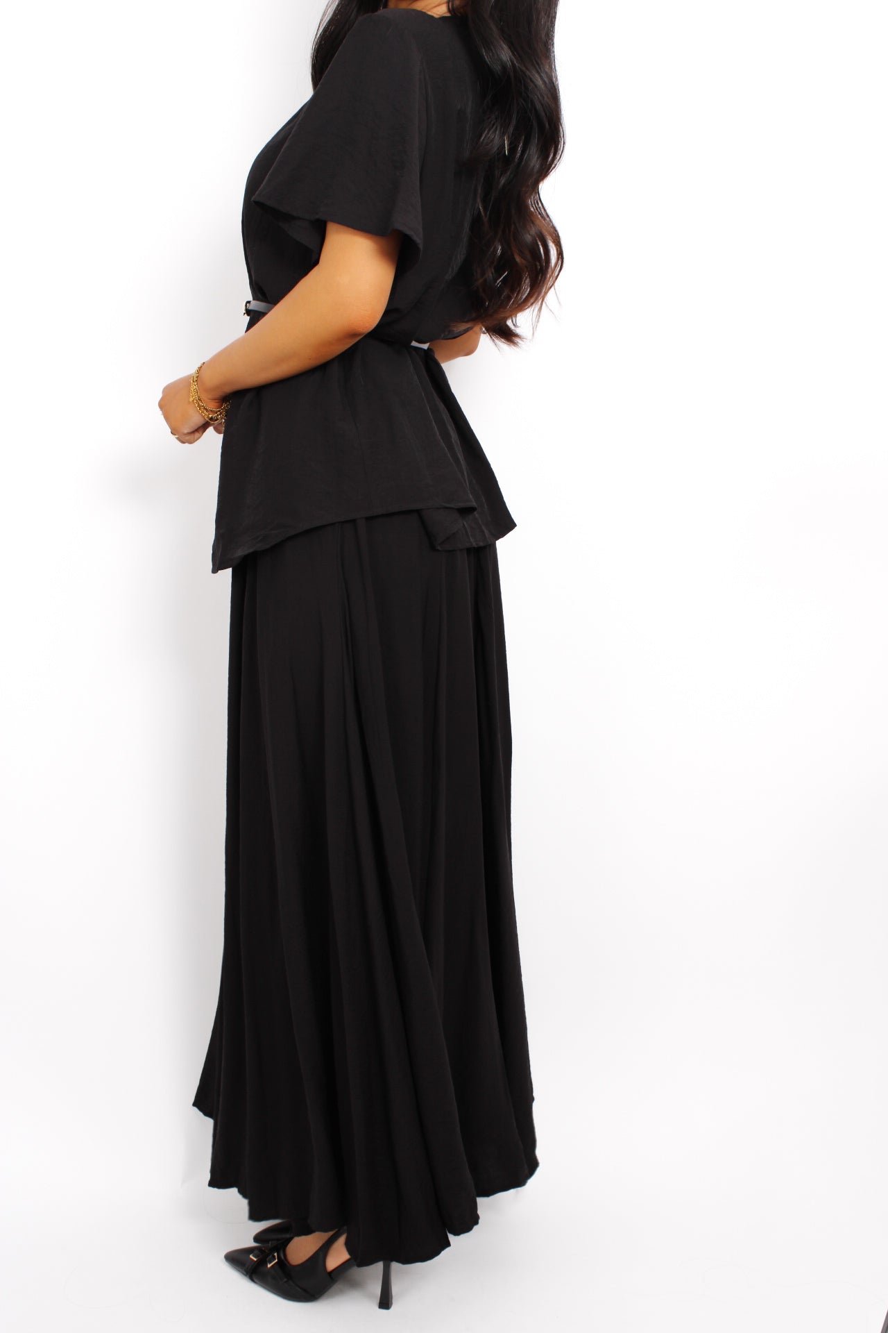 BUCKLE UP SET - BLACK