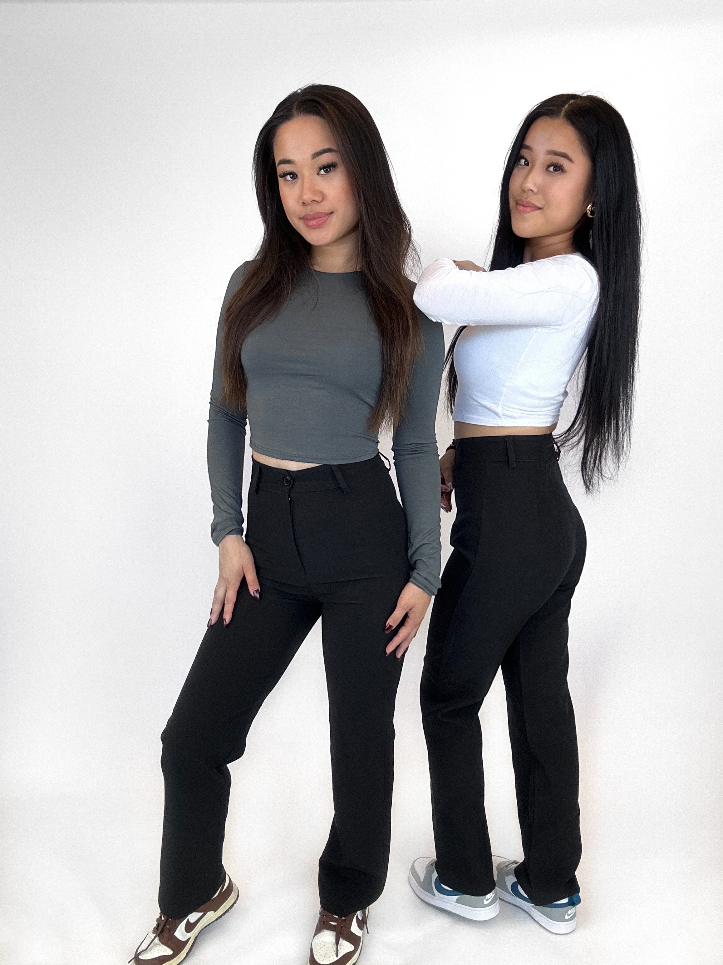 ''PETITE'' PANTS ISABELLA - BLACK