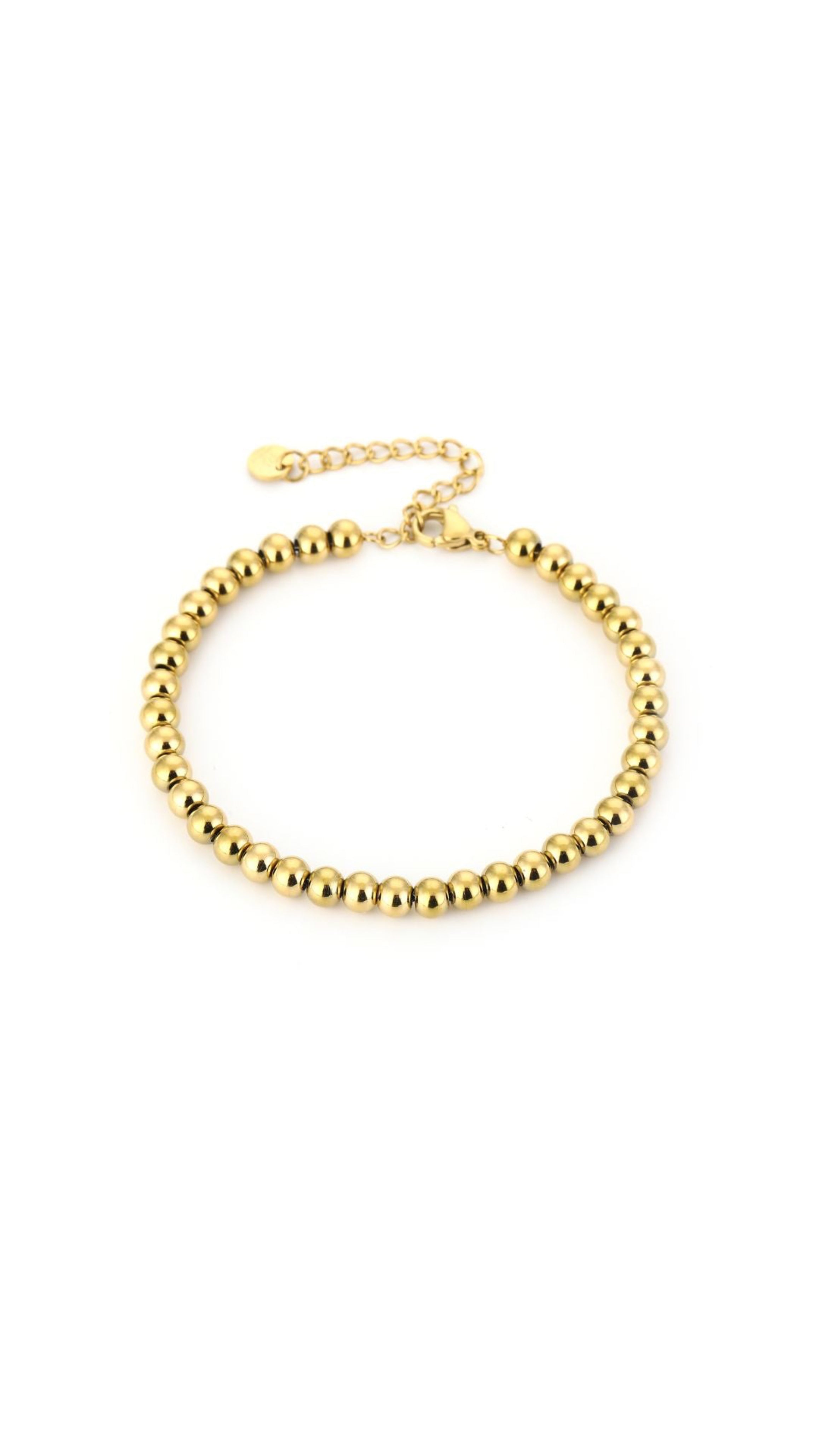 Beads Bracelet - Gold
