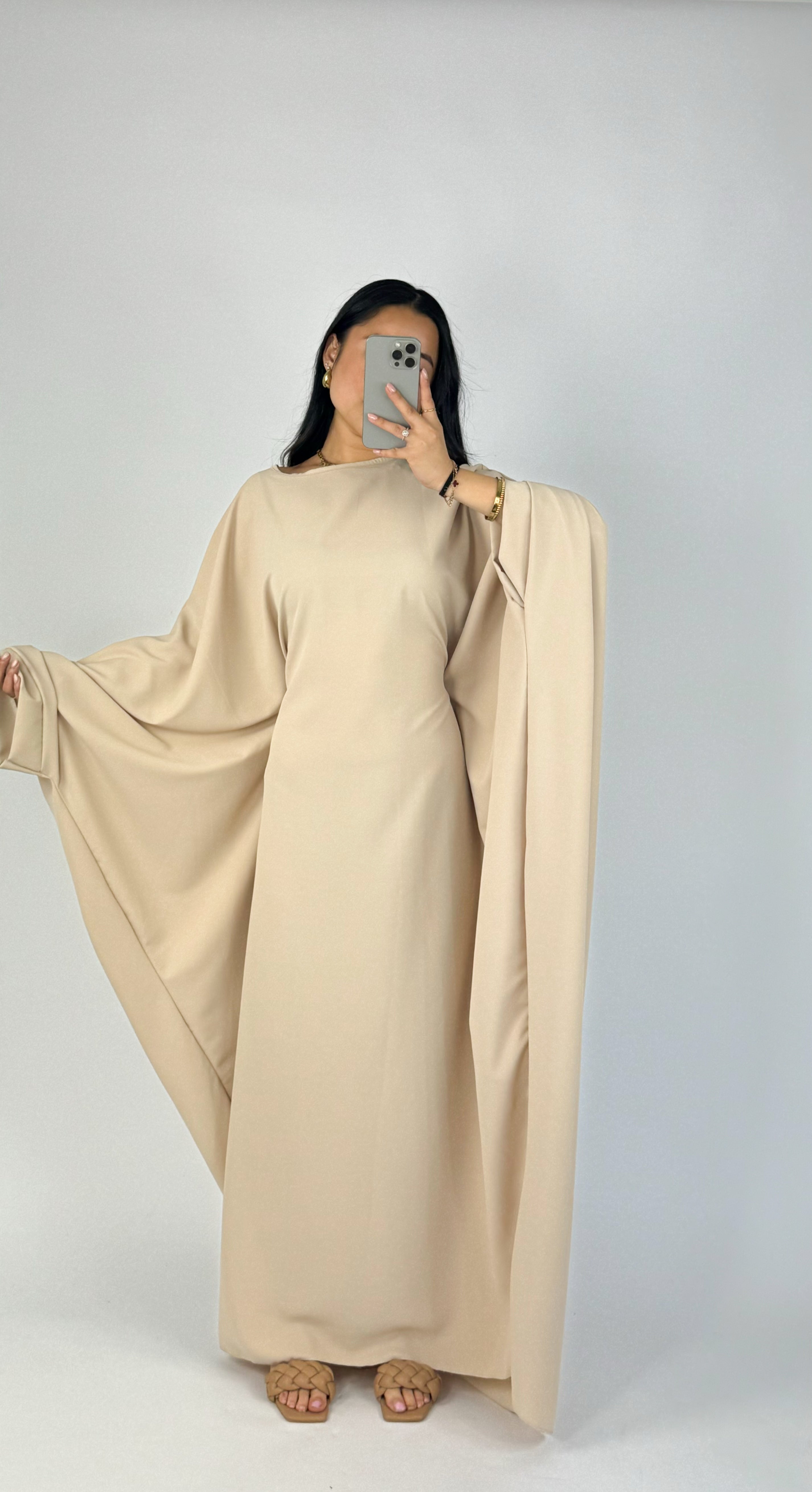 LINA DRESS - BEIGE