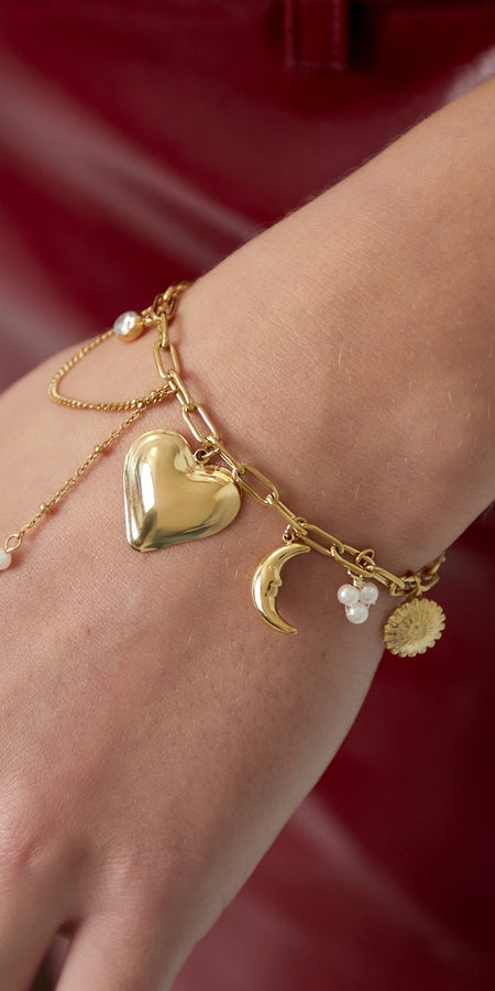 AMORE MORE BRACELET - GOLD 
