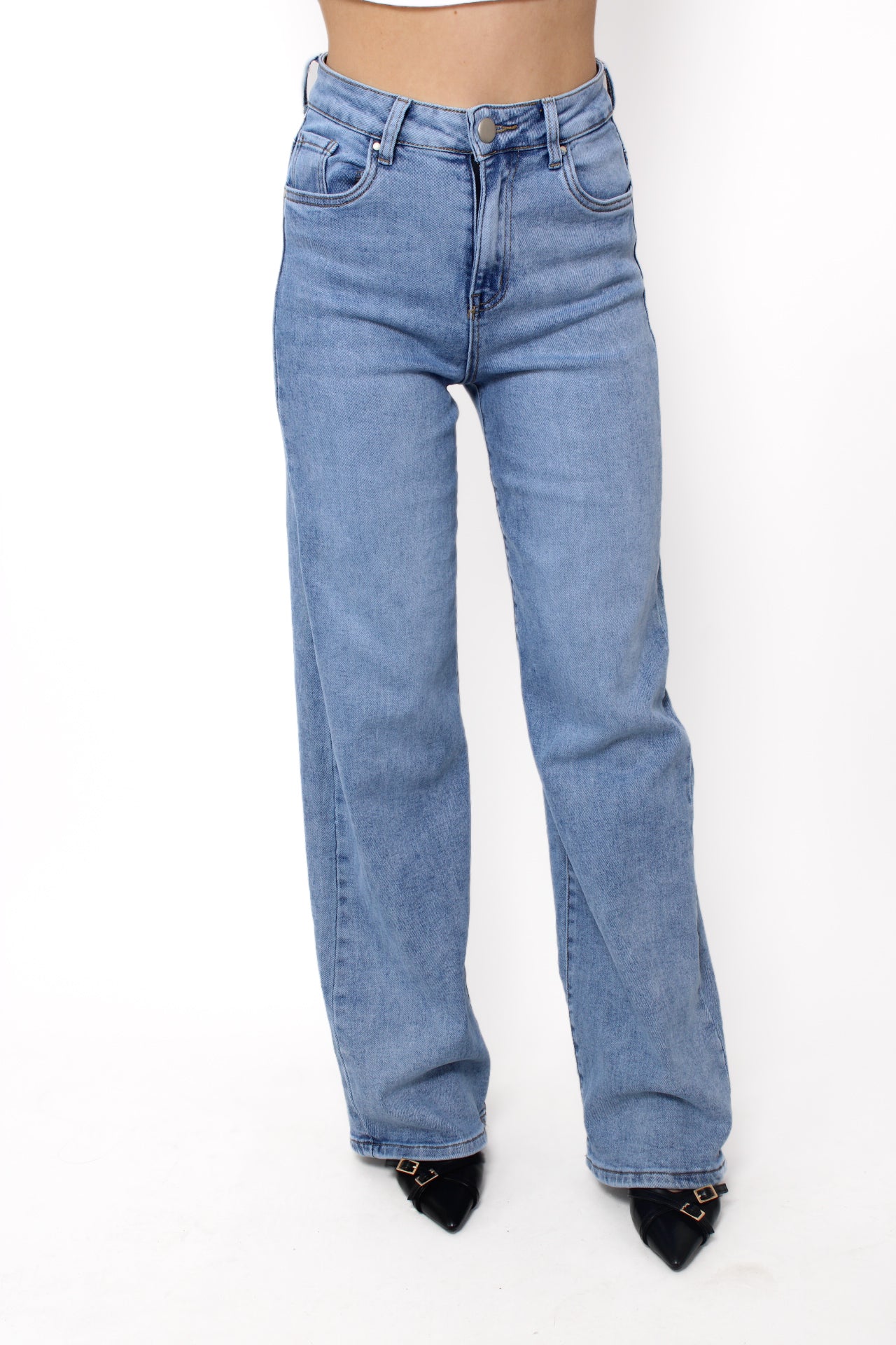 ''PLUSSIZE'' WIDE LEG JEANS 2786/2787 - DENIM