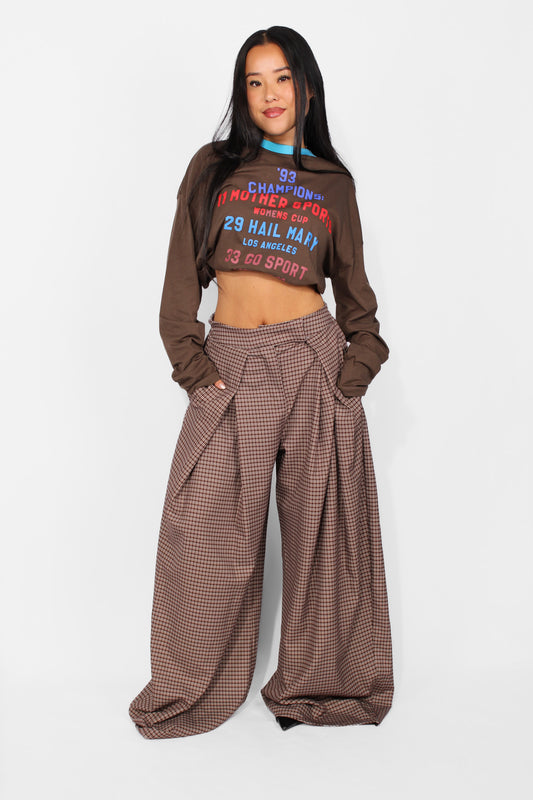 CHECKERED MADISON TROUSER