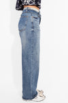 FOLD OVER STRAIGHT LEG JEANS 1463