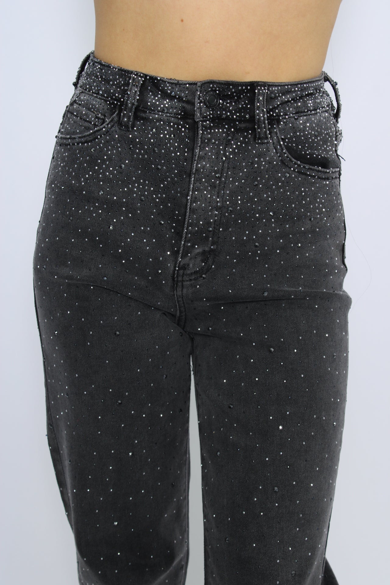 STRAIGHT LEG JEANS 327 - DARK GREY