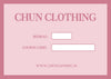 CHUN Gift Card