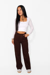 ''PETITE'' WIDE LEG JEANS 986-19