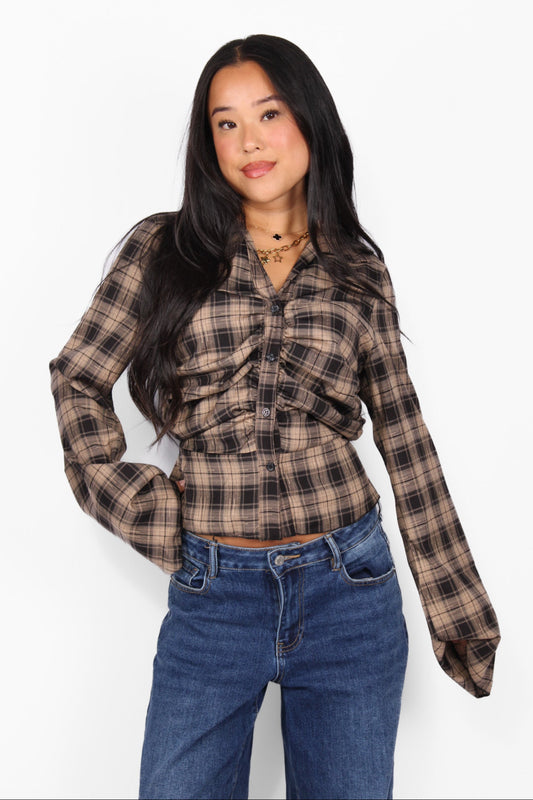 TIED UP BLOUSE