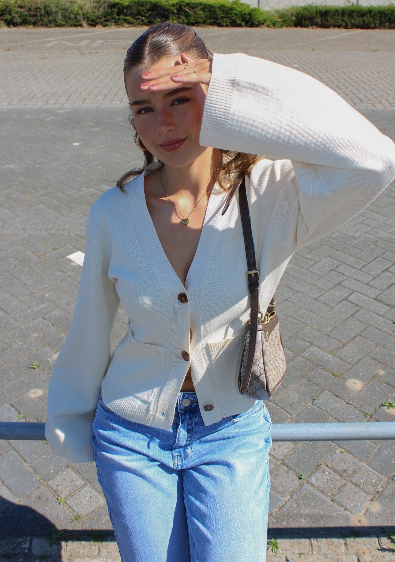 CARDIGAN 5034 - ECRU
