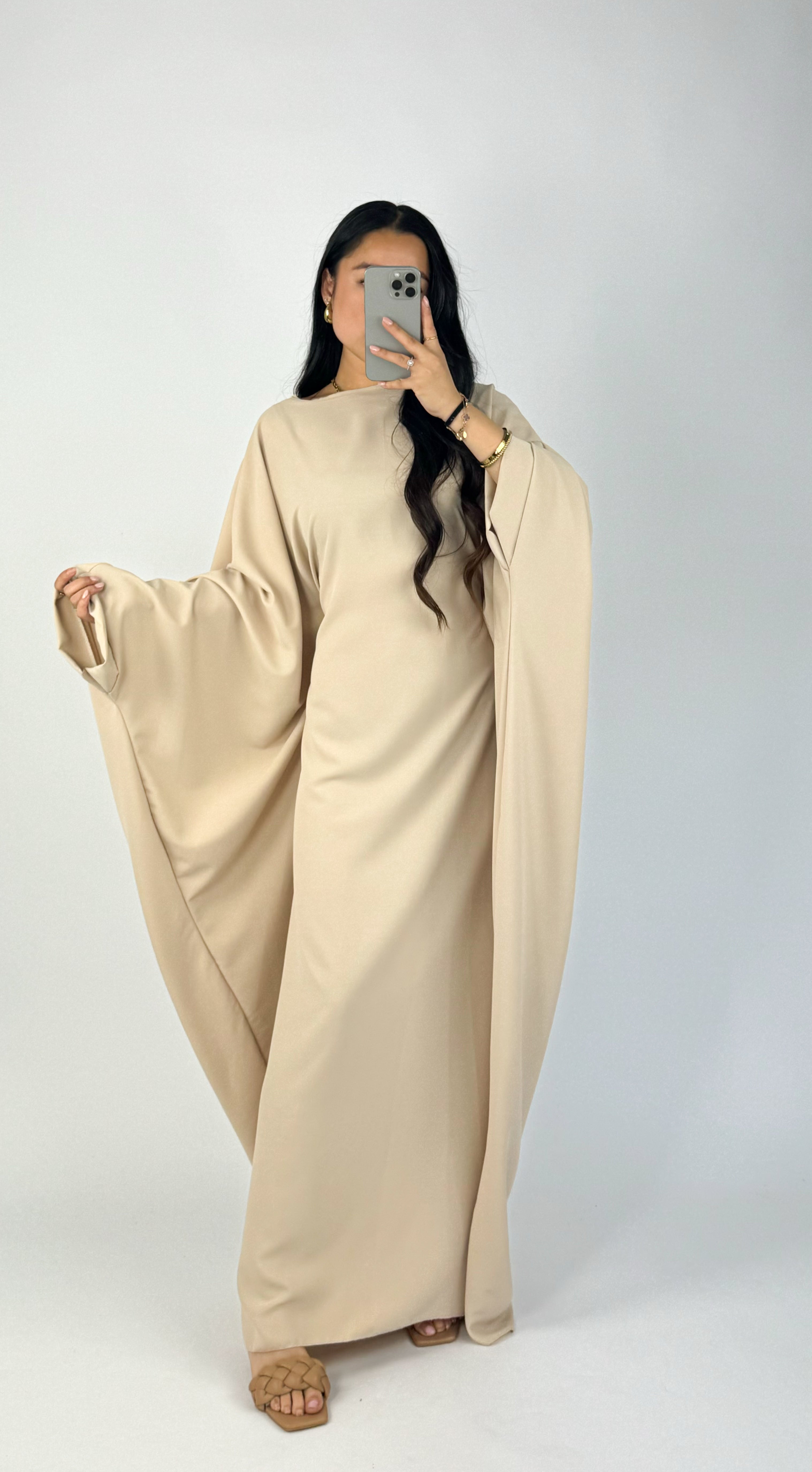 LINA DRESS - BEIGE