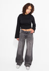''TALL'' FOLD OVER JEANS 2032-5