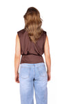 CHIC SATIN TOP