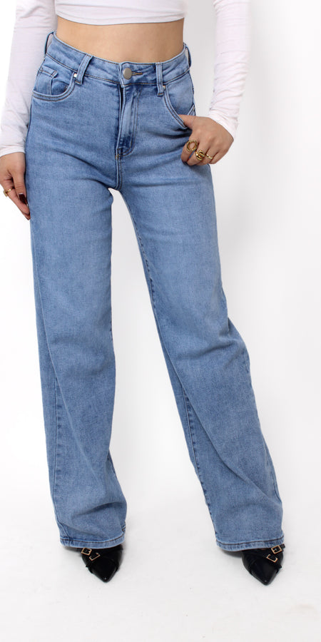 ''PLUSSIZE'' WIDE LEG JEANS 2786/2787 - DENIM