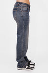 LOW WAIST WIDE LEG JEANS 8717-1