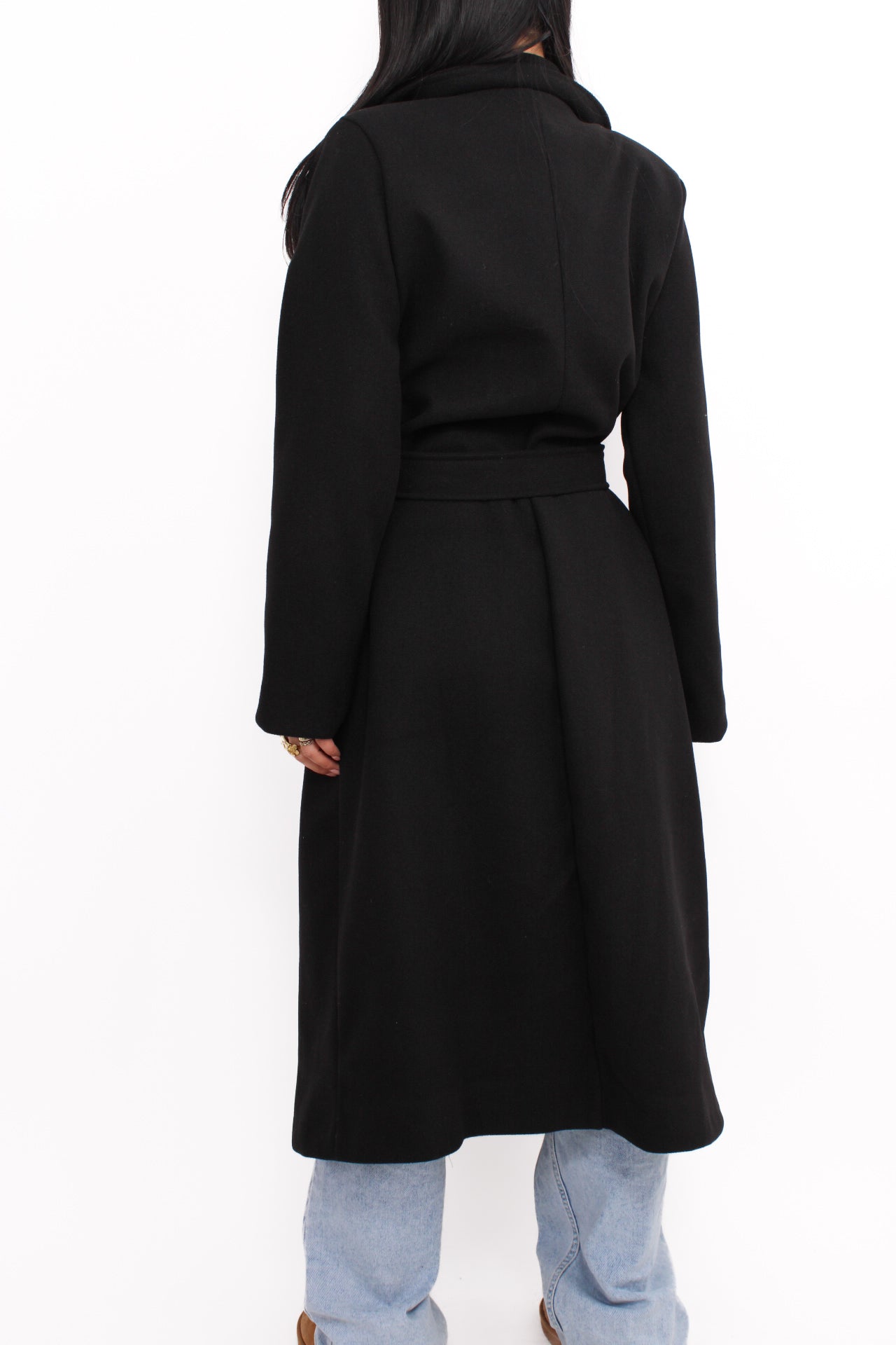 CLEO COAT - BLACK