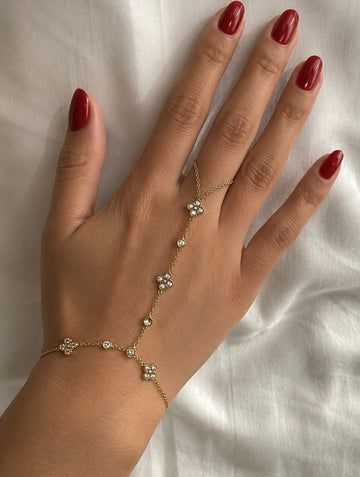 CLOVER GLOW HANDCHAIN