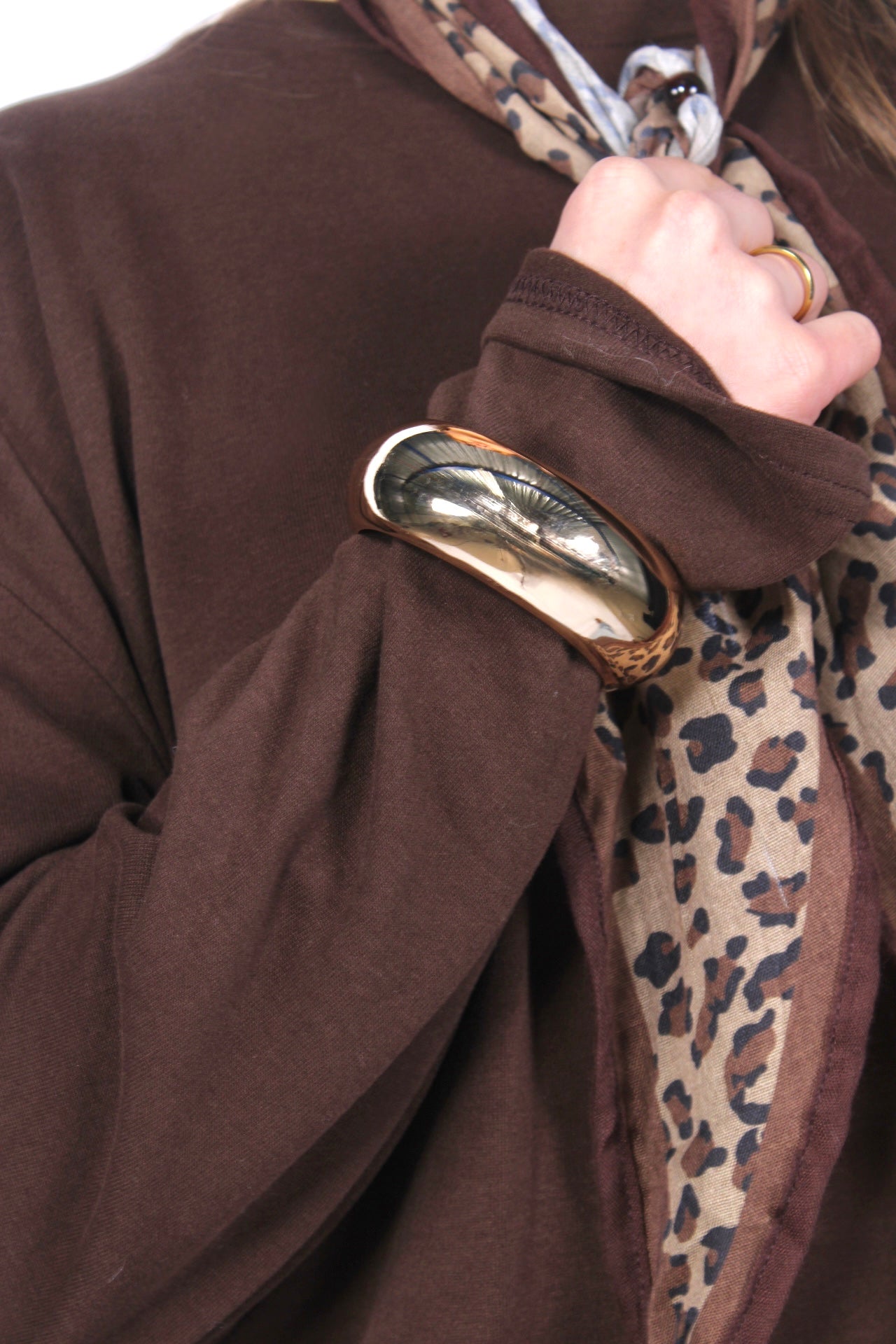 STAMENT BANGLE - GOLD