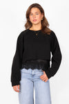 LACE SWEATER