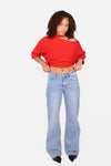 ''TALL'' MID WAIST JEANS 3808-1