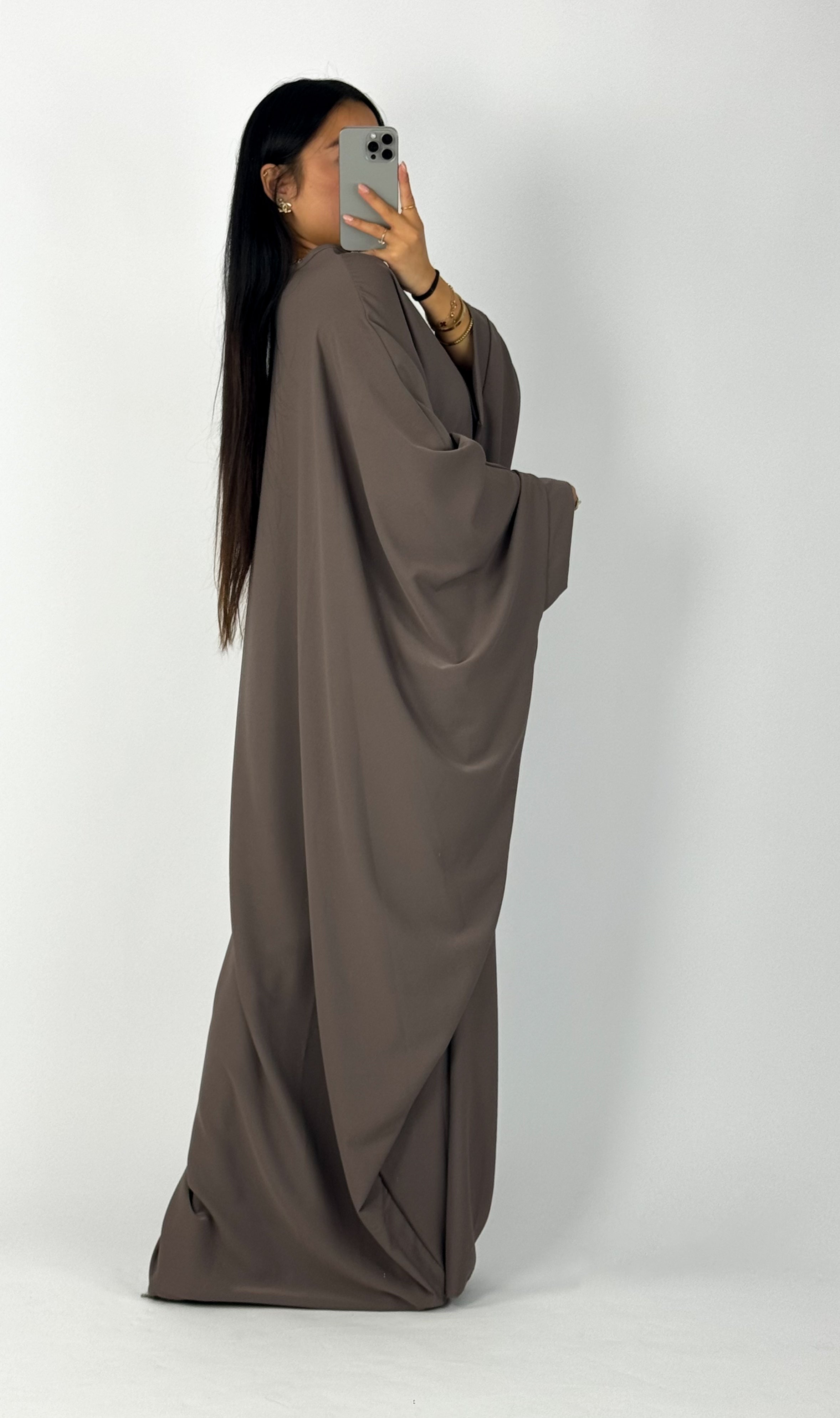 LINA DRESS - TAUPE