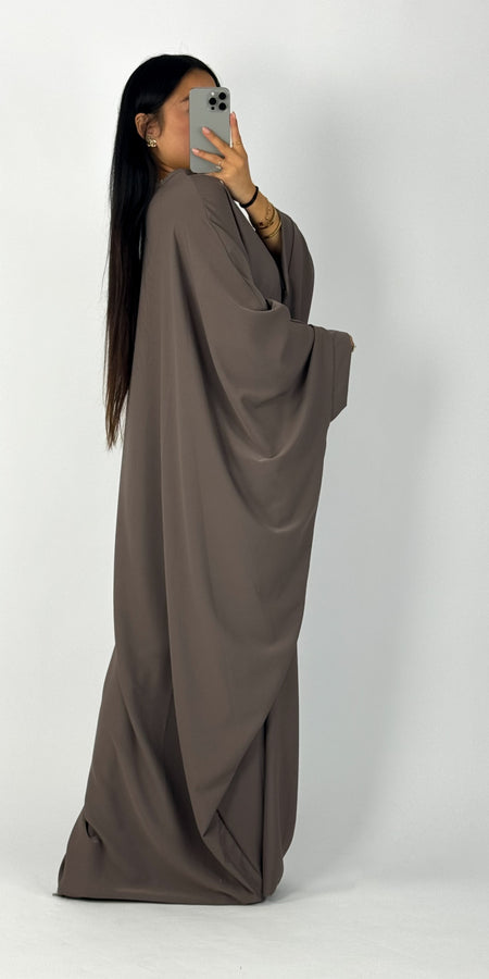 LINA DRESS - TAUPE