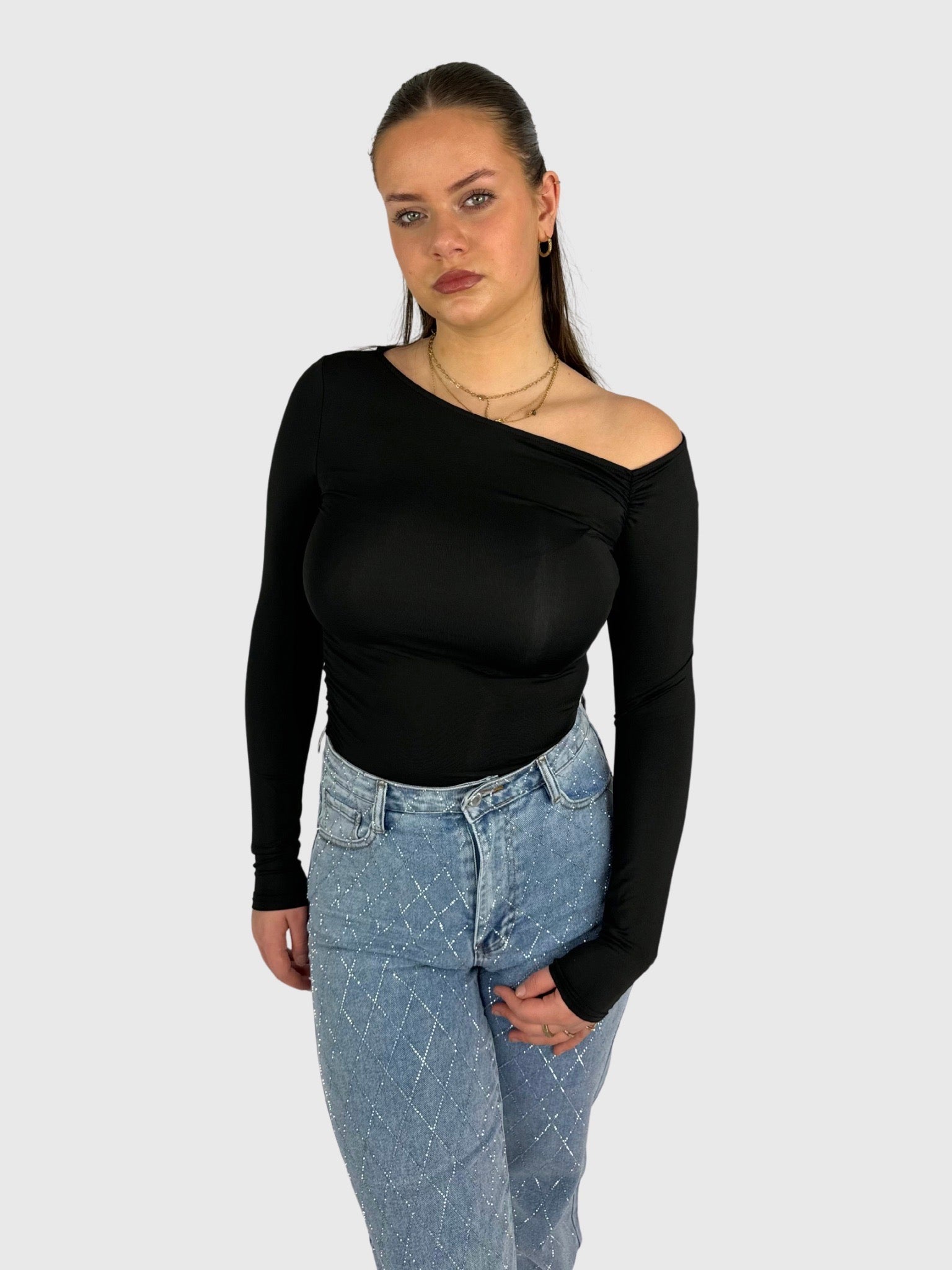 BELLA TOP - BLACK