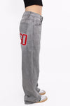 STRAIGHT LEG JEANS 66210 - LIGHT GREY