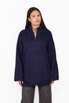 OVERSIZED ZIPPER KNIT