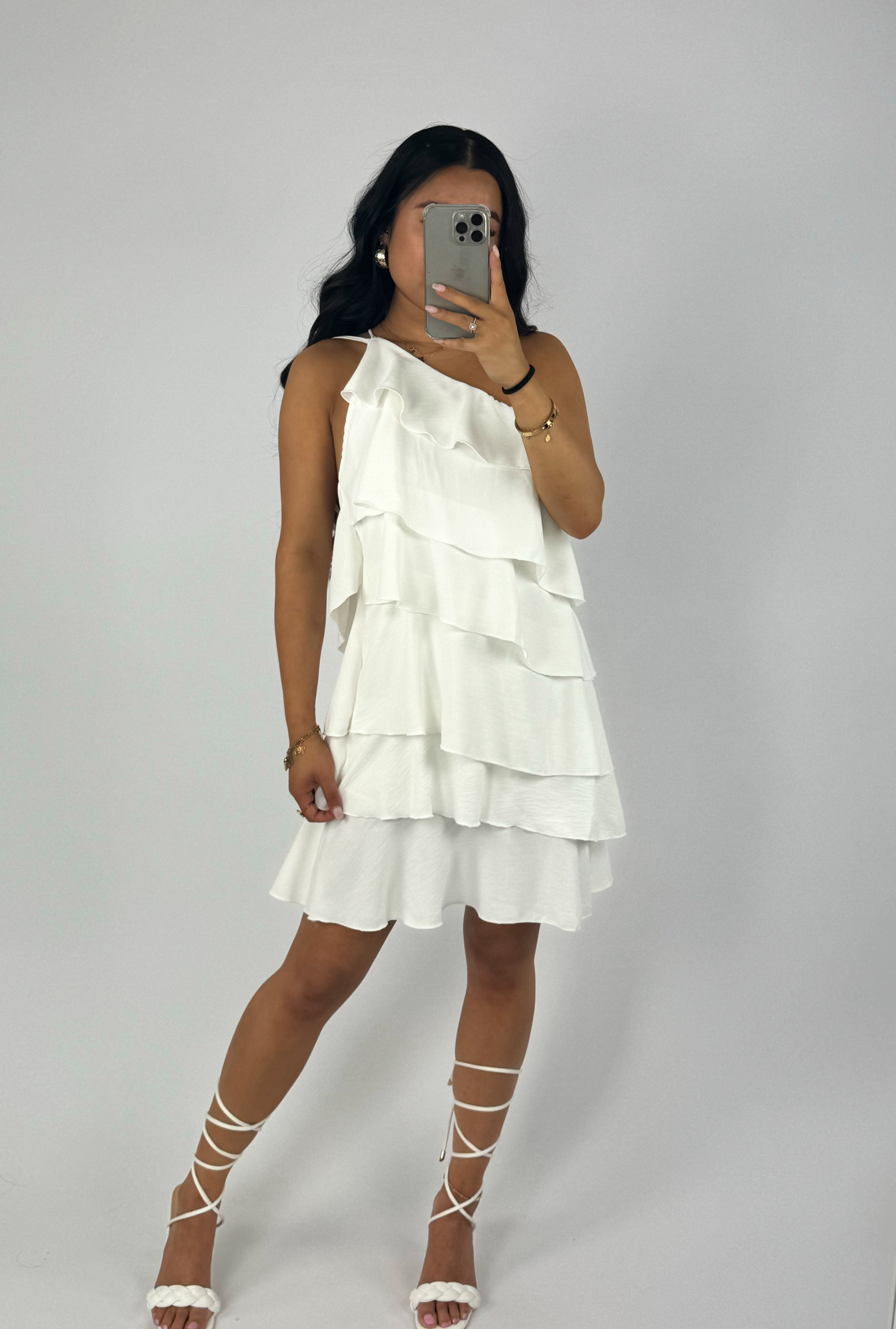 HANNAH DRESS - WHITE