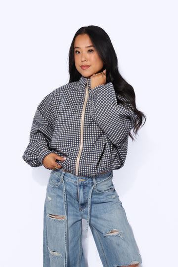 CHECK VIBES JACKET