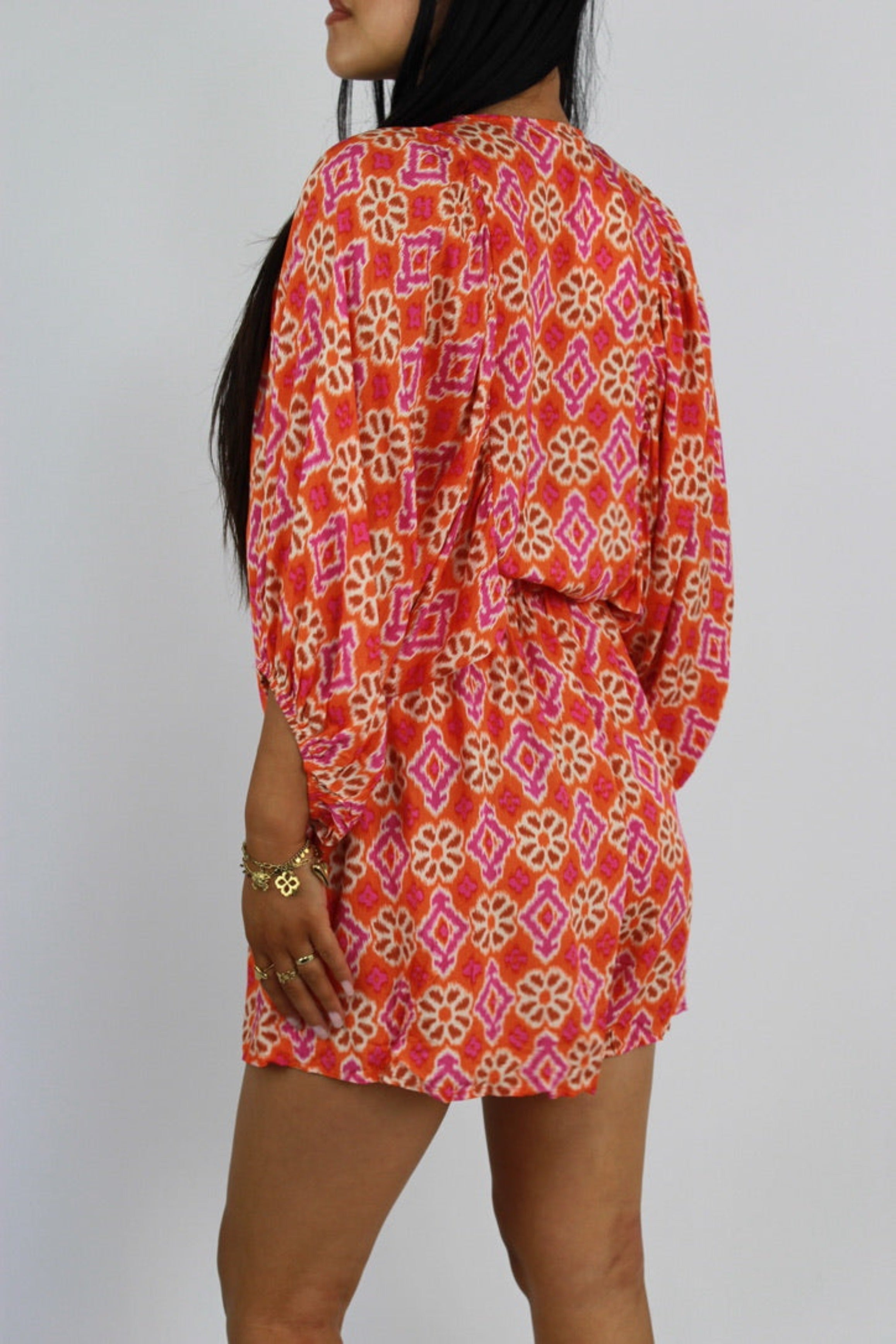 SOFIA PLAYSUIT - ORANGE