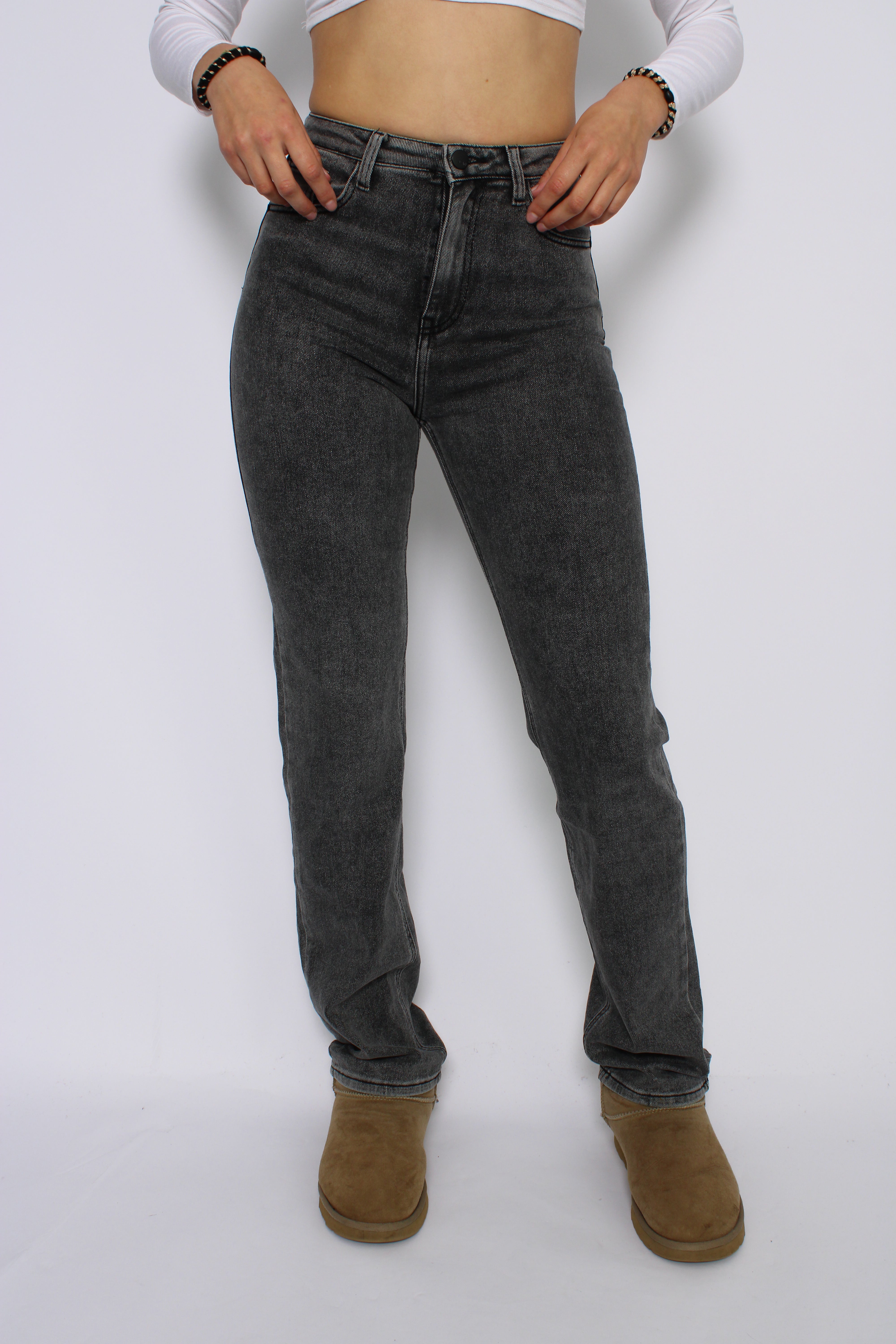 ''TALL'' STRAIGHT LEG JEANS 2696 - GREY