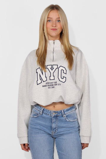 NYC ZIP SWEATER