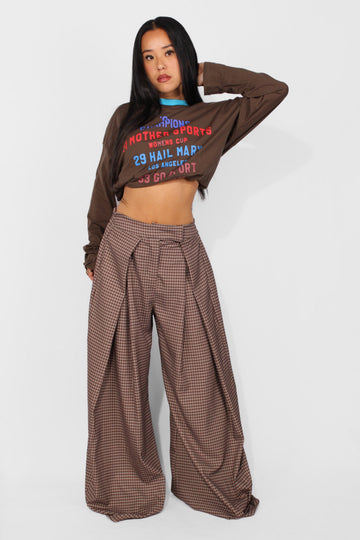 CHECKERED MADISON TROUSER