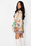 SUNSET SAFARI DRESS