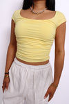 EMILY TOP - YELLOW