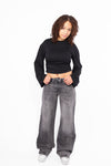 ''TALL'' FOLD OVER JEANS 2032-5