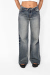 ''TALL'' FOLD OVER JEANS 2032