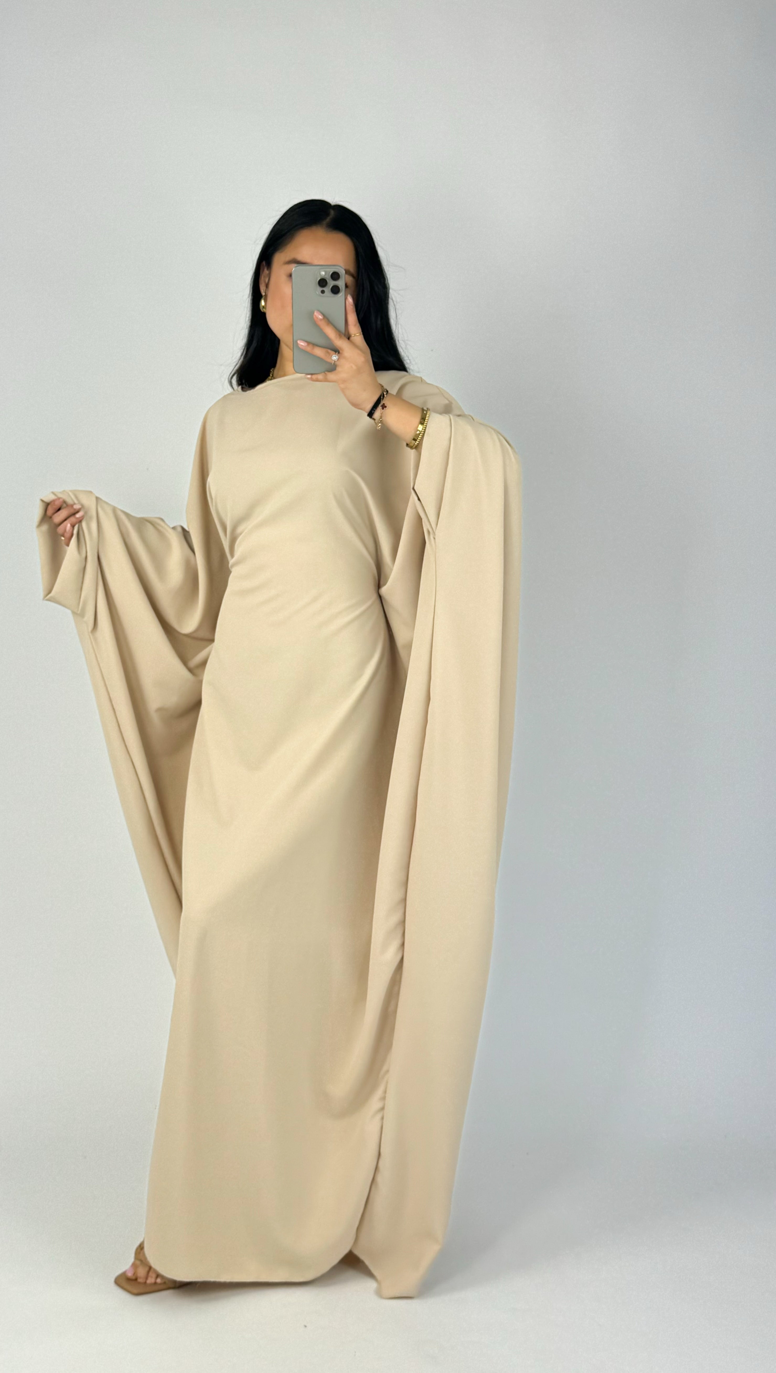 LINA DRESS - BEIGE